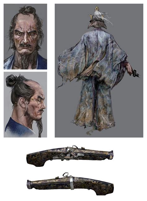 Isshin, the Sword Saint Concept Art - Sekiro: Shadows Die Twice Art Gallery