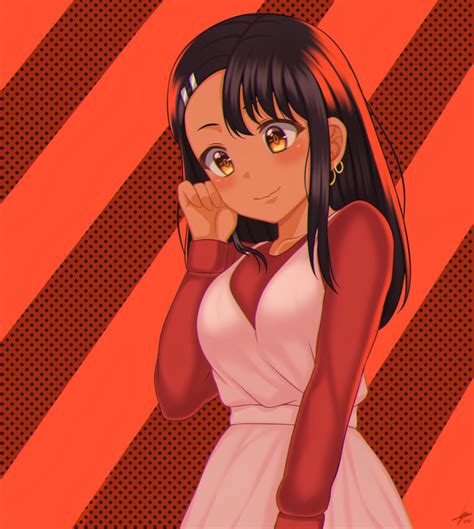 Nagatoro fanart. I should've gone for a smirky face. Hope y'all like it ...