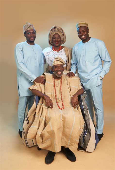 Olu Jacobs & Joke Silva's Beautiful Family Portrait Will Give You All the Feels | BellaNaija