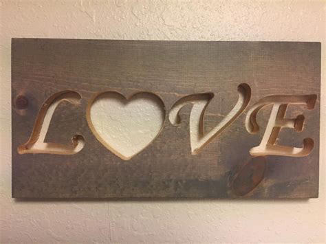 Love. Sign. Wood Sign. - Etsy