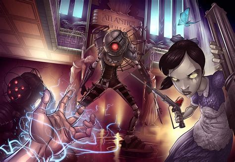 Bioshock 2 - Patrick Brown Art | Bioshock, Bioshock 2, Papéis de parede ...