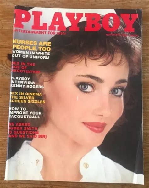 PLAYBOY MAGAZINE - November 1983 - Nurses, Kenny Rogers $9.99 - PicClick