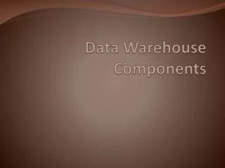PPT - Data Warehouse Architecture- Types, Components, and Concepts PowerPoint Presentation - ID ...