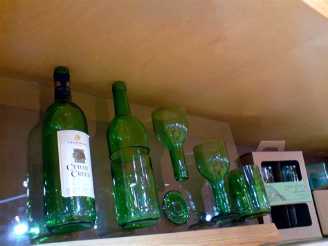 Glass recycling | Turning glass bottles into glass glasses. | Jeff ...