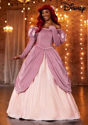 Disney Ariel Pink Dress Costume for Women | Disney Costumes