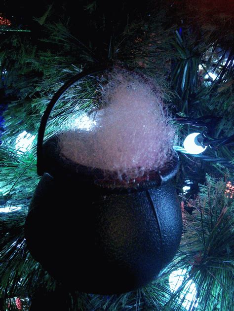 EPBOT- LED cauldron Christmas tree ornament. Must make these! I see these litt… | Harry potter ...
