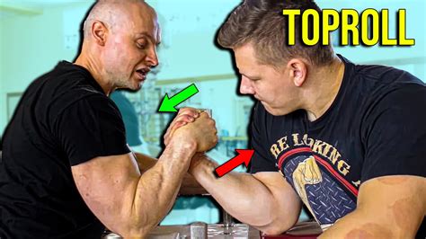 Arm wrestling Techniques Mastering the Attacking Style Toproll - YouTube