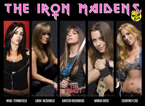 The Iron Maidens | Iron maiden, Iron maiden eddie, Female guitarist