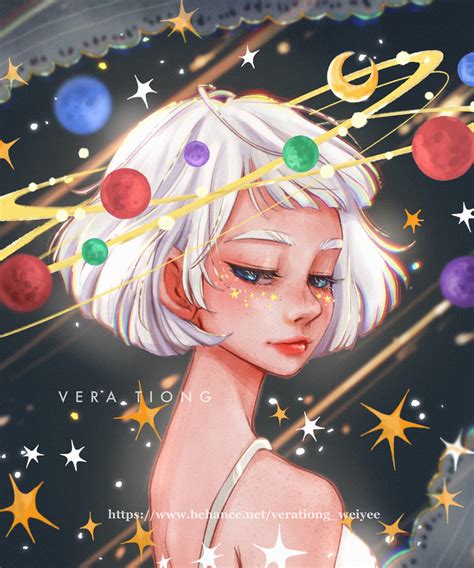 Space Girl on Behance