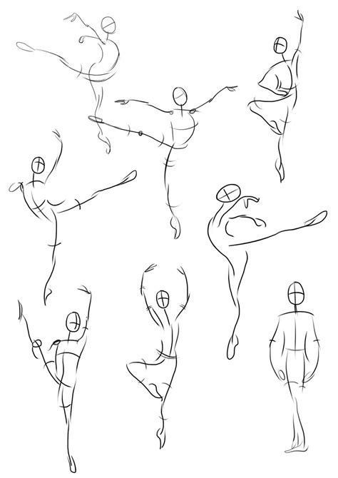 figure sketch ballerina - Google Search | Stick figure drawing, Gesture drawing, Drawing people