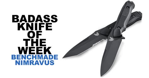 Benchmade Nimravus | Badass Knife of the Week | Knife Depot