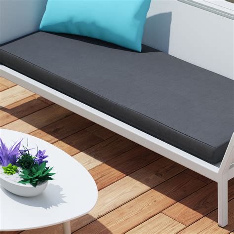 outdoor bench cushions