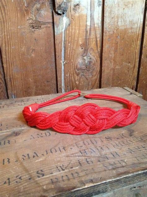 vintage braided rope belt.. with a maxi dress? Braid Jewelry, Diy Jewelry, Jewelry Making, Diy ...