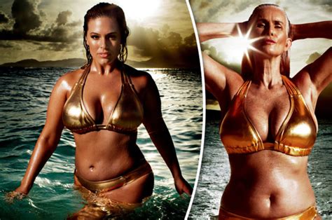 Nicola Griffin, 56, becomes oldest model to star in Sports Illustrated Swimsuit Issue - Daily Star