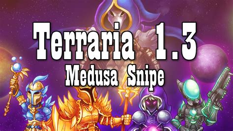 Terraria 1.3 Medusa Snipe - YouTube