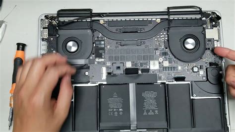 15" 15 Inch Retina MacBook Pro A1398 Mid 2015 Complete Disassembly ...