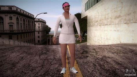 GTA 5 Amanda De Santa Tennis Skin for GTA San Andreas