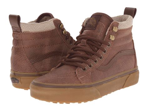 Vans Sk8-hi Mte in Brown for Men | Lyst