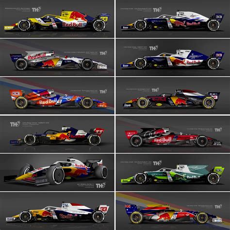 I quite enjoy doing a Redbull livery design. Here are a few from over ...