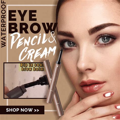 Waterproof Eyebrow Pencil & Cream - Certainlyk