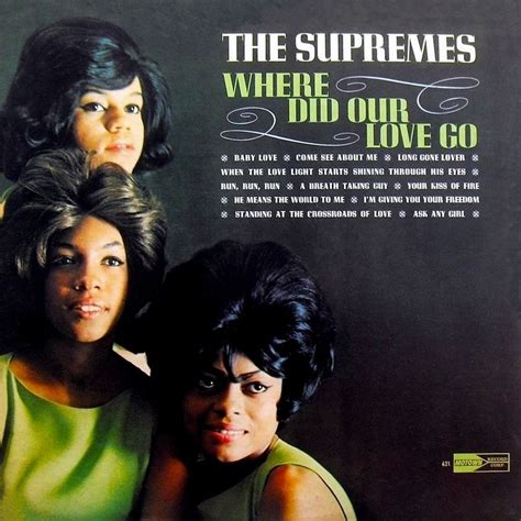 Where Did Our Love Go (The Supremes) | Motown, Tamla motown, Top 10 albums