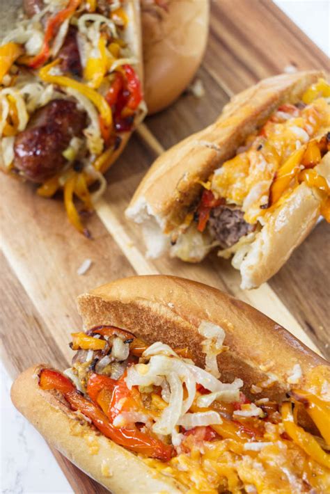 Air Fryer Brat Sandwiches - A License To Grill