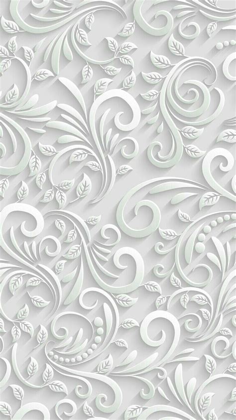 White Pattern Wallpapers - Wallpaper Cave