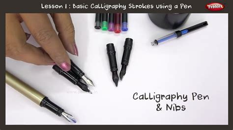 Calligraphy For Beginners Full Course | Calligraphy With Pen | Hand Lettering - YouTube