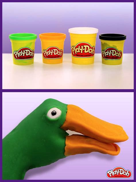 Try this DIY Play-Doh puppet for your next arts and craft project! | Diy play doh, Arts and ...