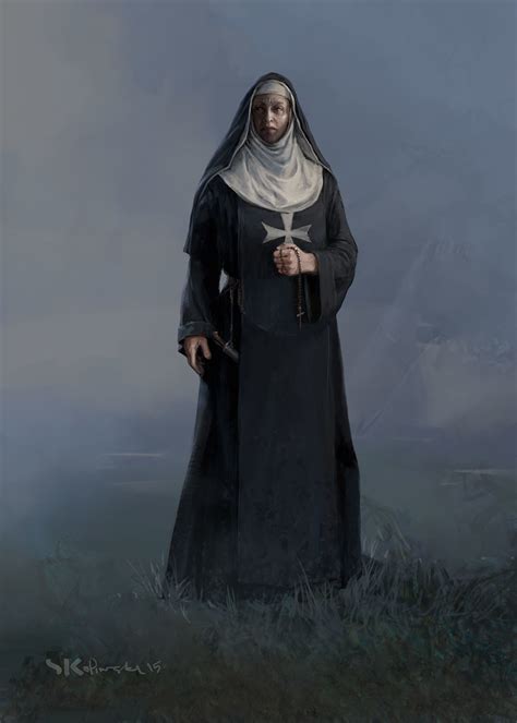 ArtStation - Nun