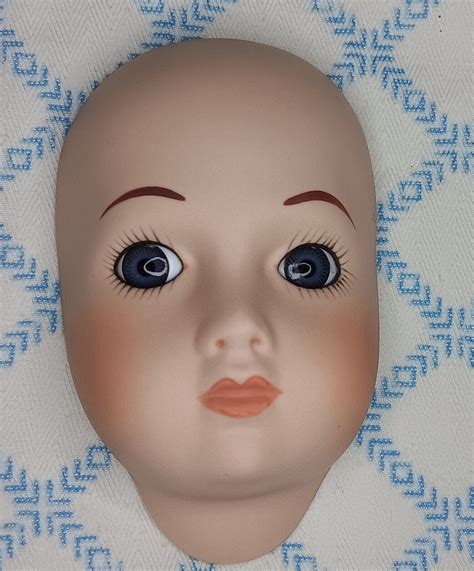 Vintage TDI Company Ceramic Set of 6 Doll Faces Collection Original Box NEW | eBay