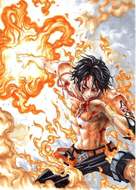 Portgas d Ace Wallpapers | One piece ace, One piece anime, One piece tattoos