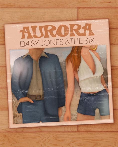 Some imagined cover art for Aurora by Daisy Jones & the Six The year is 1978. I just brought ...