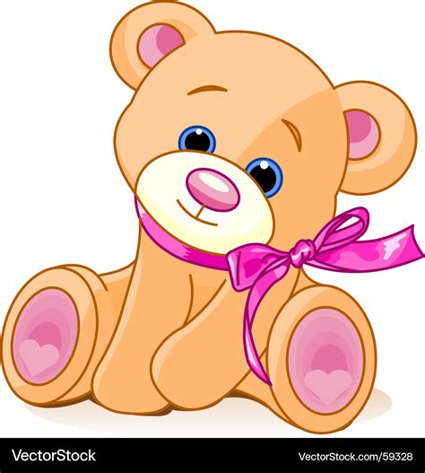 Teddy bear Royalty Free Vector Image - VectorStock