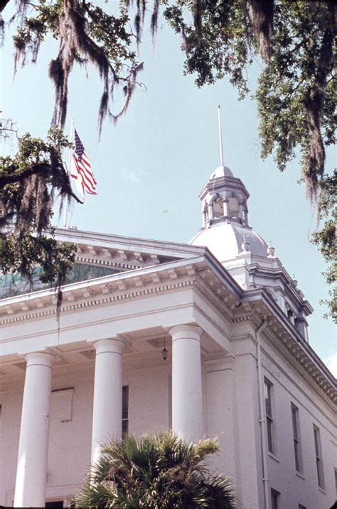 Florida Memory - View looking toward the dome of the Old Capitol building - Tallahassee, Florida.