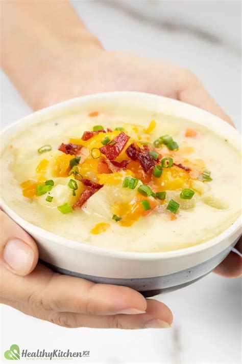 Potato Soup with Chicken Broth Recipe - How To Make A Healthy Soup [Step Images]