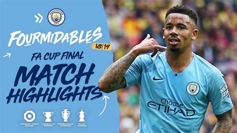 HIGHLIGHTS | Man City 6-0 Watford I FA Cup Final - YouTube