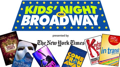 Kids' Night on Broadway: Kids 18 and Under Can See These Shows for FREE | Show Score