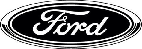 Black and White Ford Logo - LogoDix