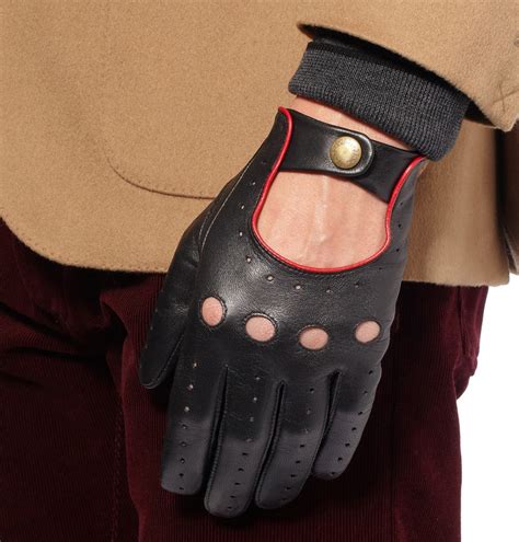 Dents Perforated Leather Driving Gloves, $80 | MR PORTER | Lookastic