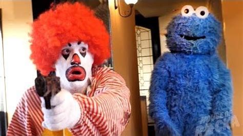 Video - Ronald McDonald VS Cookie Monster | RackaRacka Wiki | FANDOM ...