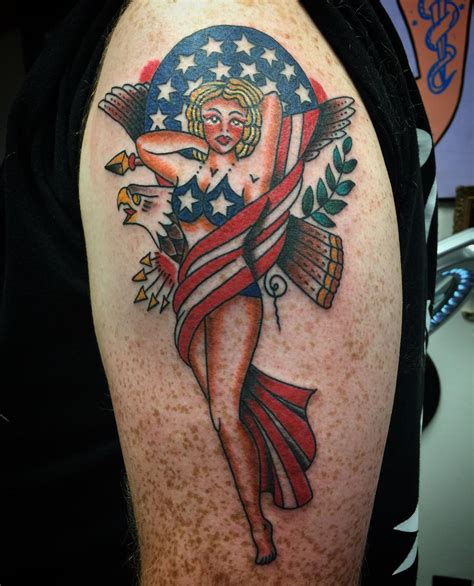 85+ Best Patriotic American Flag Tattoos — I Love USA (2019)