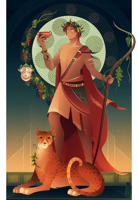 Dionysus ~ Greek Mythology by Yliade on DeviantArt | Greek and roman mythology, Greek mythology ...