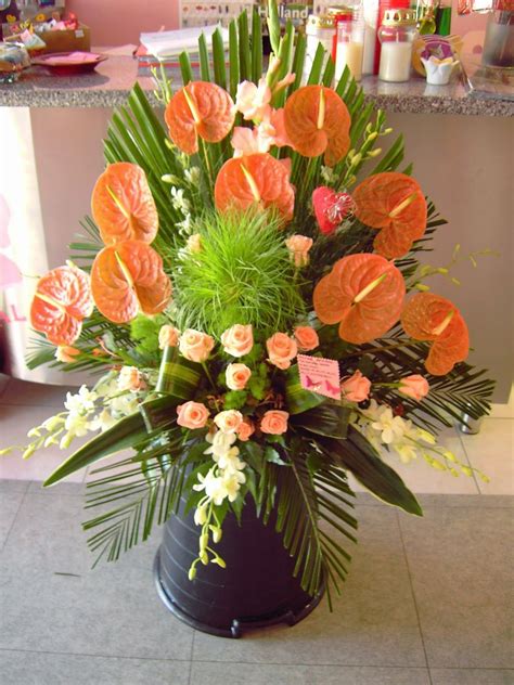 Easter Arrangement, Ikebana Flower Arrangement, Calla, Hotel Flower ...