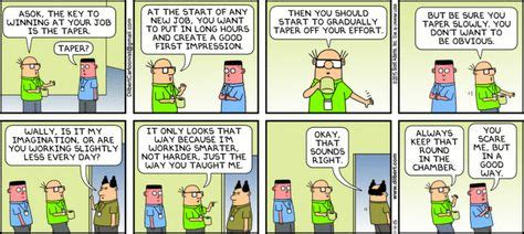 A few good(?) lessons from Wally! | Dilbert comics, Work humor, Dilbert ...