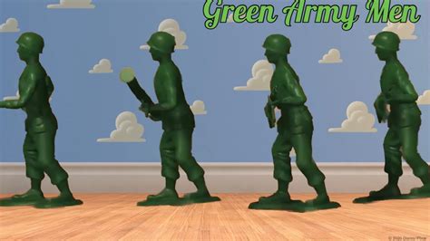 Green Army Men (Toy Story) | Evolution In Movies & TV (1995 - 2010) - YouTube