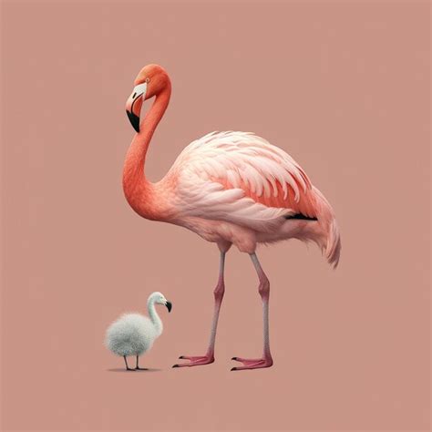 Premium Photo | Flamingo bird close up