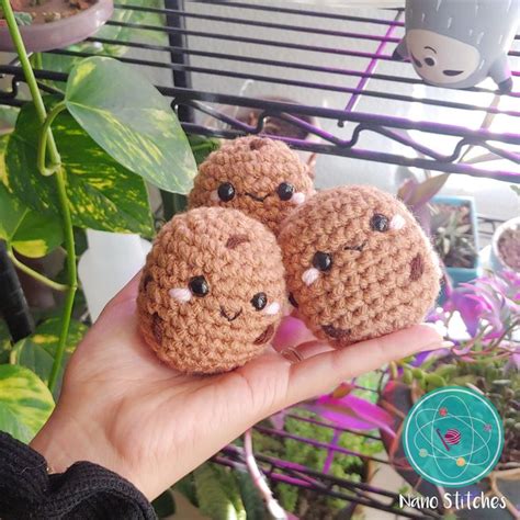 Crochet Potato Amigurumi Plush / Stress Ball Cute Toy / Kawaii | Etsy ...