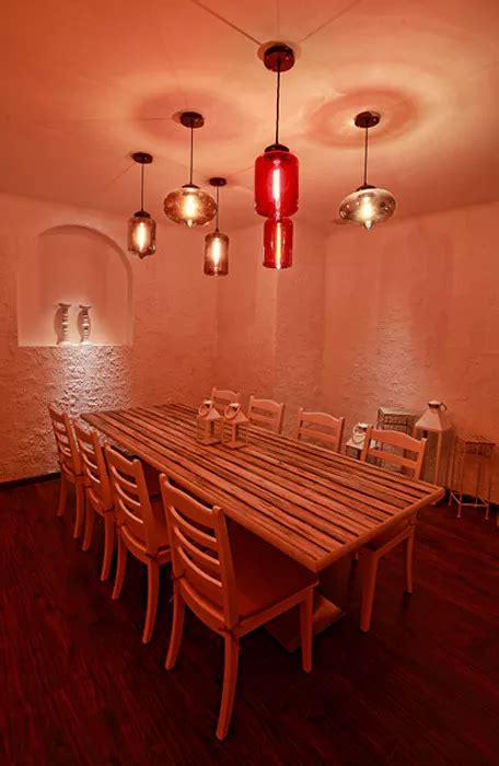 The Blue Door | homify | Eclectic dining room, Rustic restaurant interior, Restaurant interior ...