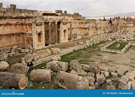 Baalbek - Ruins of Ancient Phoenician City Stock Photo - Image of lebanon, archaeology: 104165688